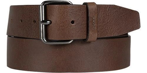 BOSS Gürtel Serge 50435466/202 Mittelbraun, Breite ca. 4 cm – Bild 2