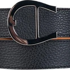 AIGNER Gürtel 126/0007 Schwarz, Breite ca. 3,5 cm