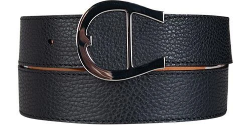 AIGNER Gürtel 126/0007 Schwarz, Breite ca. 3,5 cm – Bild 2