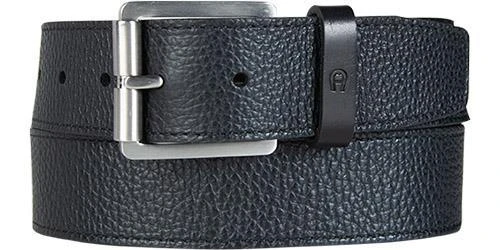 AIGNER Gürtel 127097/0007 Schwarz, Breite ca. 4 cm – Bild 2