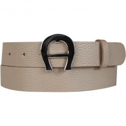 AIGNER Gürtel 12090/0072 Taupe, Breite ca. 3 cm, Taupe
