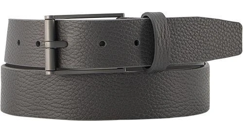 PORSCHE DESIGN Gürtel 5026/076 Grau, Breite ca. 3 cm, Kürzbar, Asphalt – Bild 2