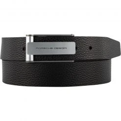PORSCHE DESIGN Gürtel 5044/001 Schwarz, Breite ca. 3,5 cm, Kürzbar