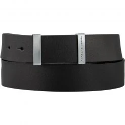 PORSCHE DESIGN Gürtel 5021/001 Schwarz, Breite ca. 3,5 cm, Kürzbar