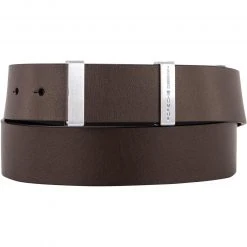 PORSCHE DESIGN Gürtel 5021/002 Dunkelbraun, Breite ca. 3,5 cm, Kürzbar