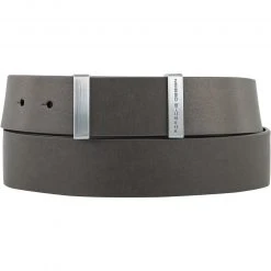 PORSCHE DESIGN Gürtel 5021/012 Grau, Breite ca. 3,5 cm, Kürzbar, Asphalt
