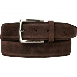 Floris van Bommel Gürtel 75204/42 Dunkelbraun, Breite ca. 4 cm