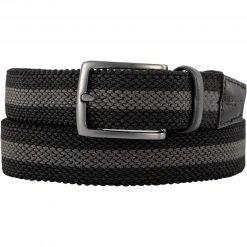 Brax Gürtel 55-0294/710 007 90/02 Schwarz-grau, Breite ca. 3,5 cm, Schwarz