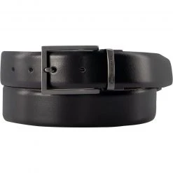 KARL LAGERFELD Gürtel 815302/0/512427/490 Wendegürtel, Dunkelbraun-schwarz, Breite ca. 3,5 cm, Dunkelbraun