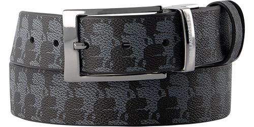 KARL LAGERFELD Gürtel 805300/0/512114/990 Schwarz, Breite ca. 4 cm – Bild 2