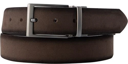 Brax Gürtel 55-0244/710 007 90/52 Dunkelbraun, Breite ca. 3,5 cm – Bild 2