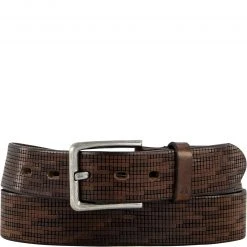 Alberto Gürtel Small Casket 01008408/590 Braun, Breite ca. 3,5 cm