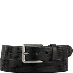 Alberto Gürtel Small Casket 01008408/999 Schwarz, Breite ca. 3,5 cm