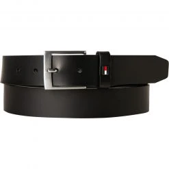Tommy Hilfiger Gürtel AM0AM07900/BDS Schwarz, Breite ca. 3,5 cm