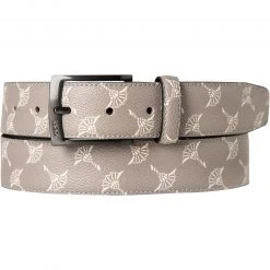 JOOP! Gürtel 7299/034 Hellgrau, Breite ca. 3,5 cm