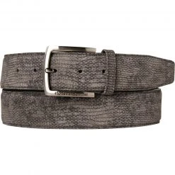 Floris van Bommel Gürtel 75202/79 Grau, Breite ca. 4 cm