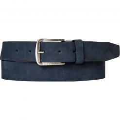 BALDESSARINI Gürtel B5 98270.9043/6304 Nachtblau, Breite ca. 3,5 cm