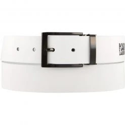 KARL LAGERFELD Gürtel 815300/0/512430/10 Weiß, Breite ca. 3,5 cm