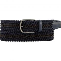 BOGGI MILANO Gürtel BO21A0422/02 Navy, Breite ca. 3,5 cm, Dunkelblau