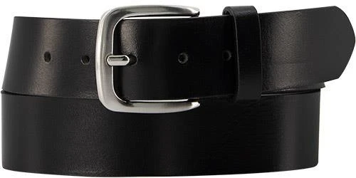 Lindenmann Gürtel 1000376/010 Schwarz, Breite ca. 4 cm – Bild 2