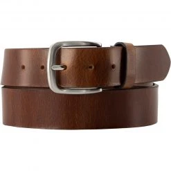 Lindenmann Gürtel 1000376/022 Cognac, Breite ca. 4 cm