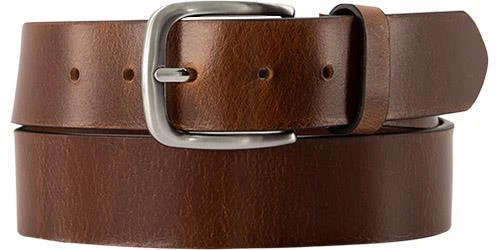 Lindenmann Gürtel 1000376/022 Cognac, Breite ca. 4 cm – Bild 2