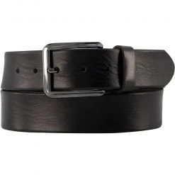 Lindenmann Gürtel 1000368/010 Schwarz, Breite ca. 4 cm