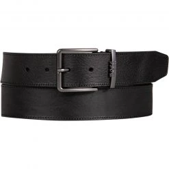 BOSS Gürtel Ther-Logo 50466515/001 Schwarz, Breite ca. 3,5 cm