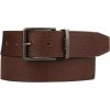 BOSS Gürtel Ther-Logo 50466515/202 Mittelbraun, Ca. 3,5 cm, Dunkelbraun