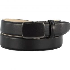 Anthoni Crown Gürtel schwarz 30T10 Breite ca. 3,5 cm